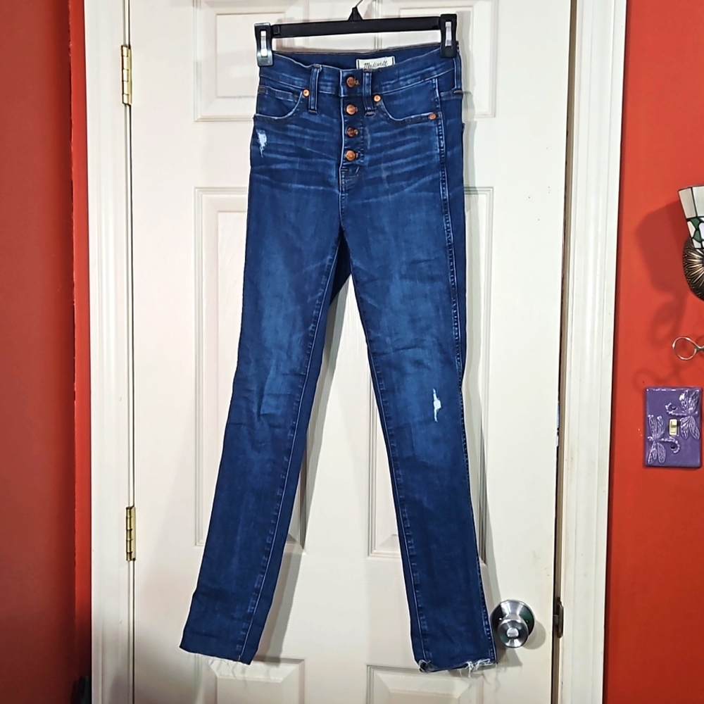 Made well 10 inch High rise skinny jeans size 23